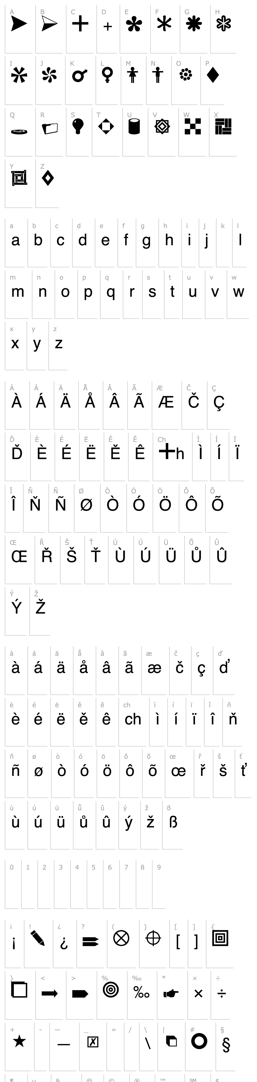 Overview Carr Dingbats 1