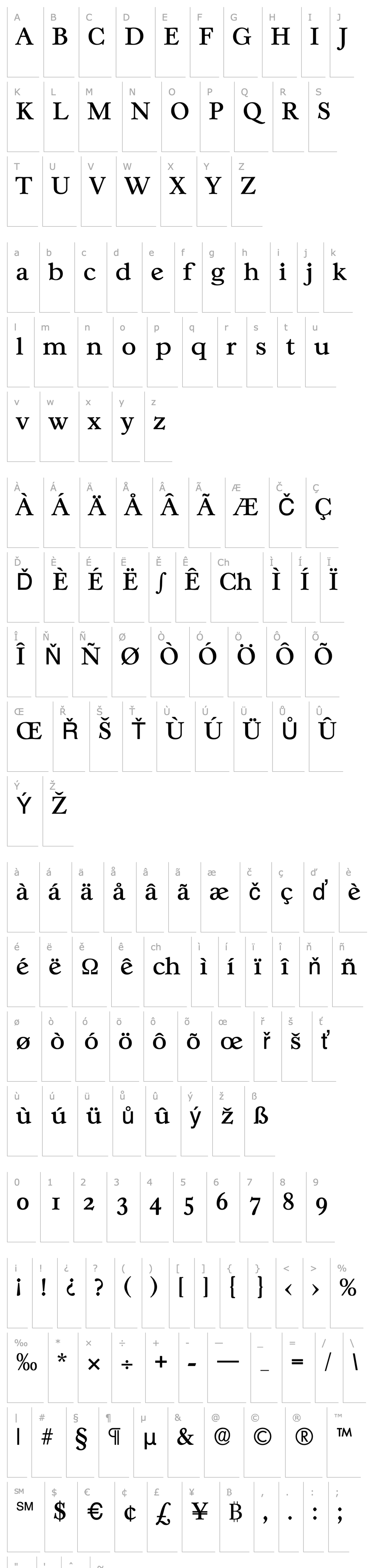 casablanca serial font