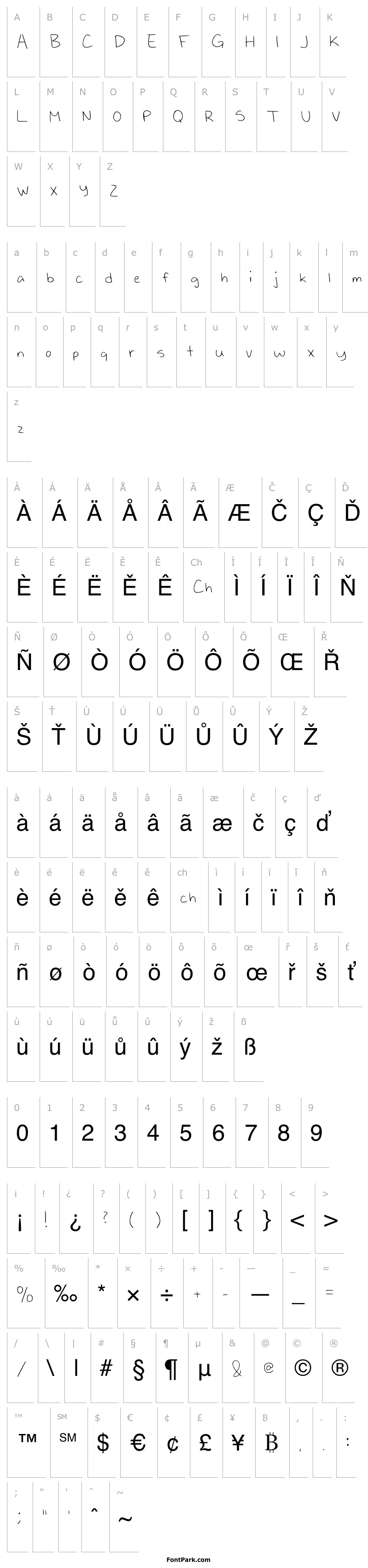 Casey Regular Font | FontPark.com