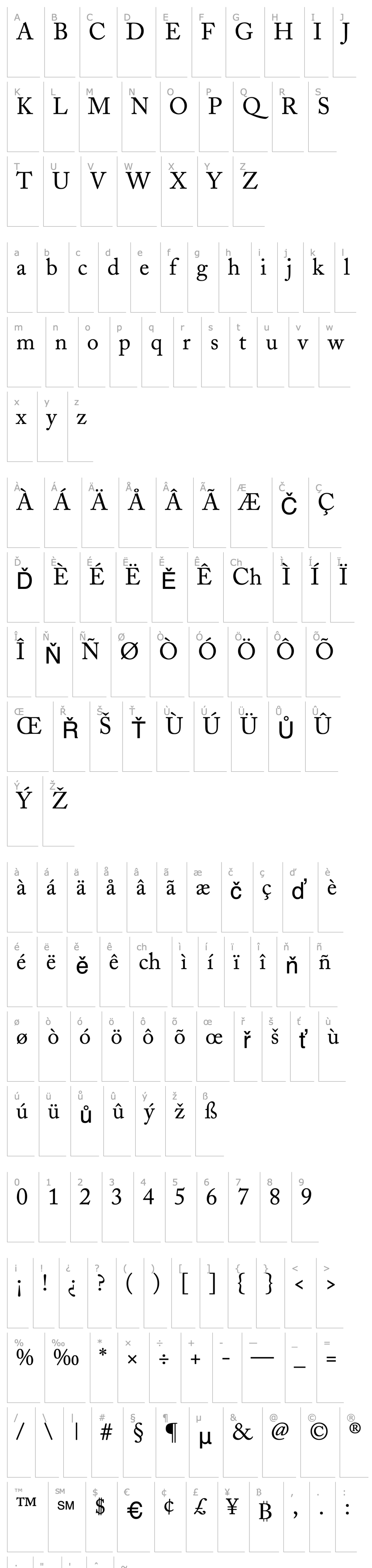 Overview Caslon SSi