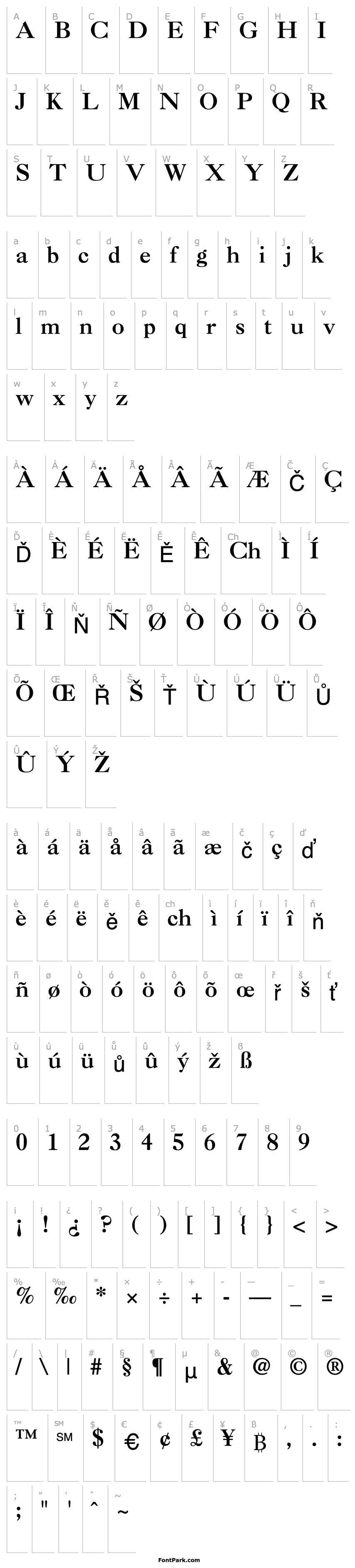 Overview Caslon Three SSi