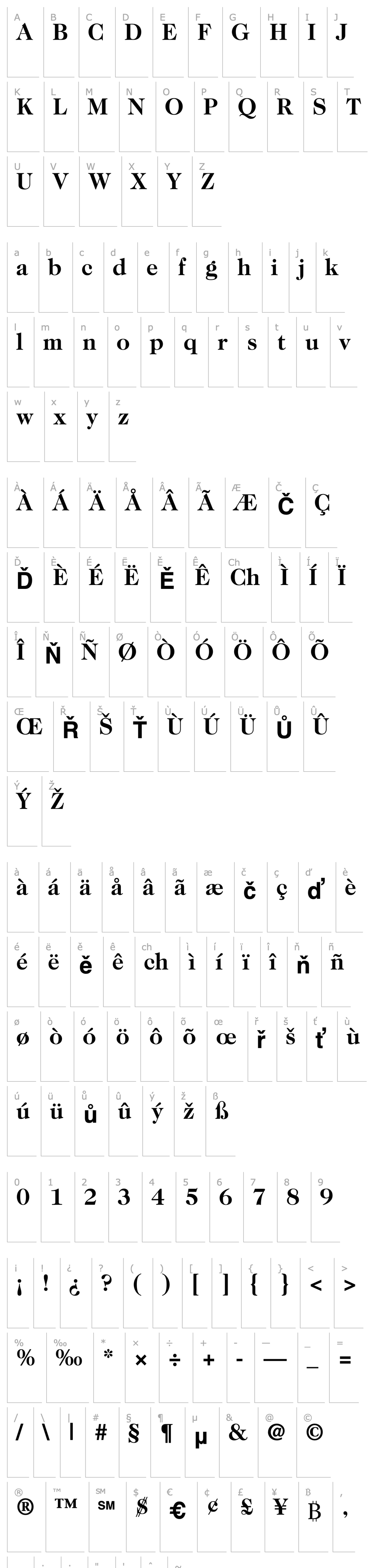 Overview Caslon Two SSi Bold