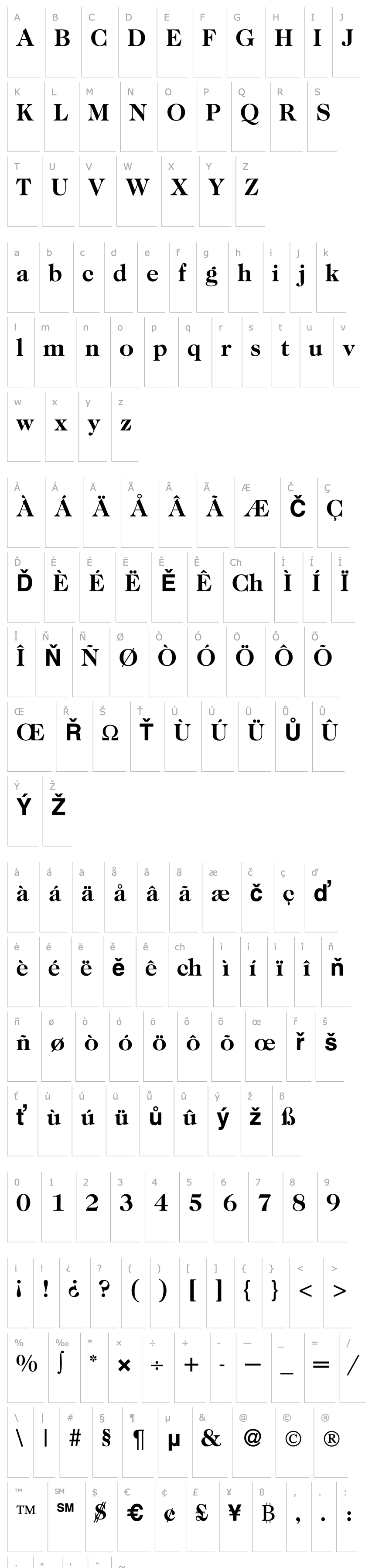 Overview Caslon335-Bold