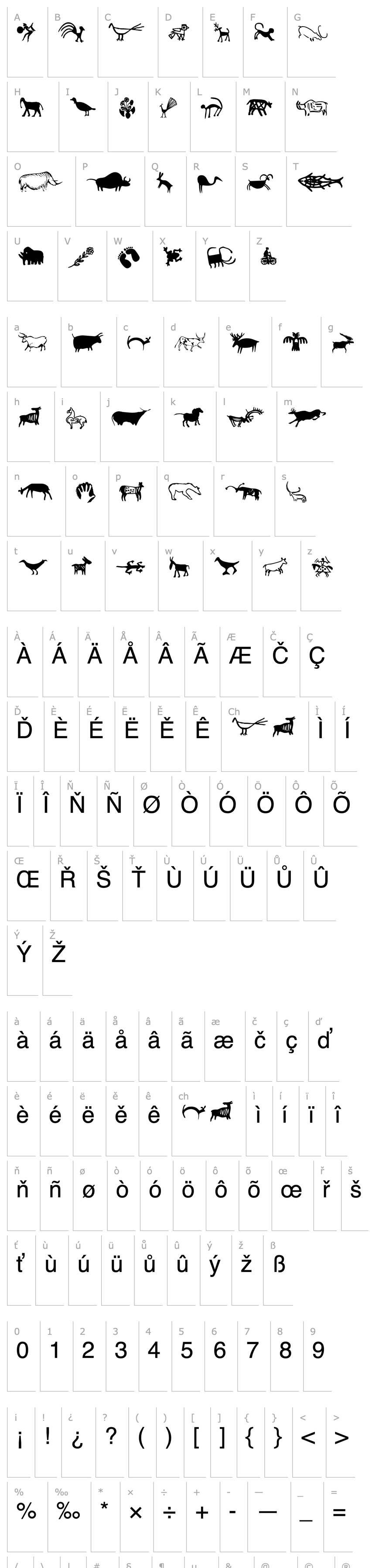 Overview CavePaintingDingbats