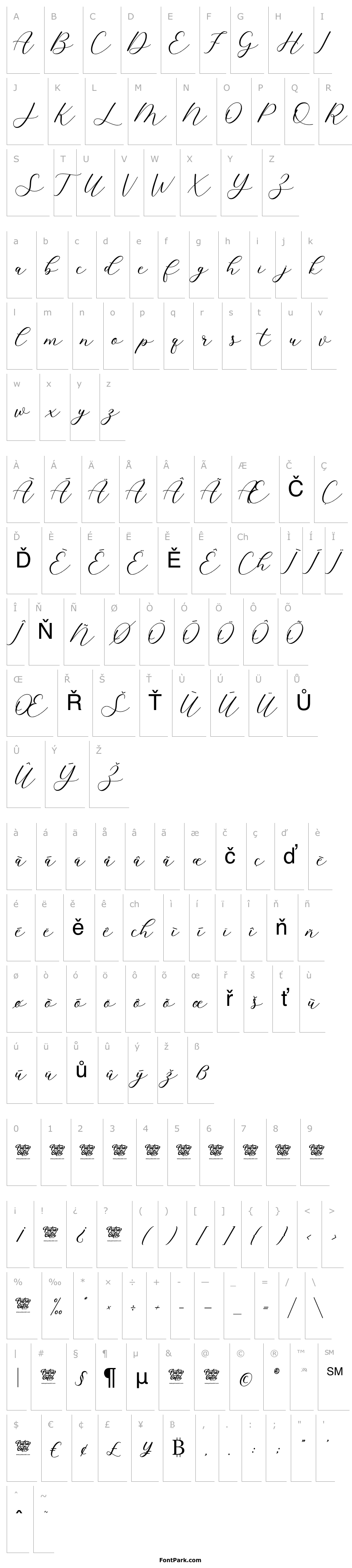 Přehled Cavilay Script