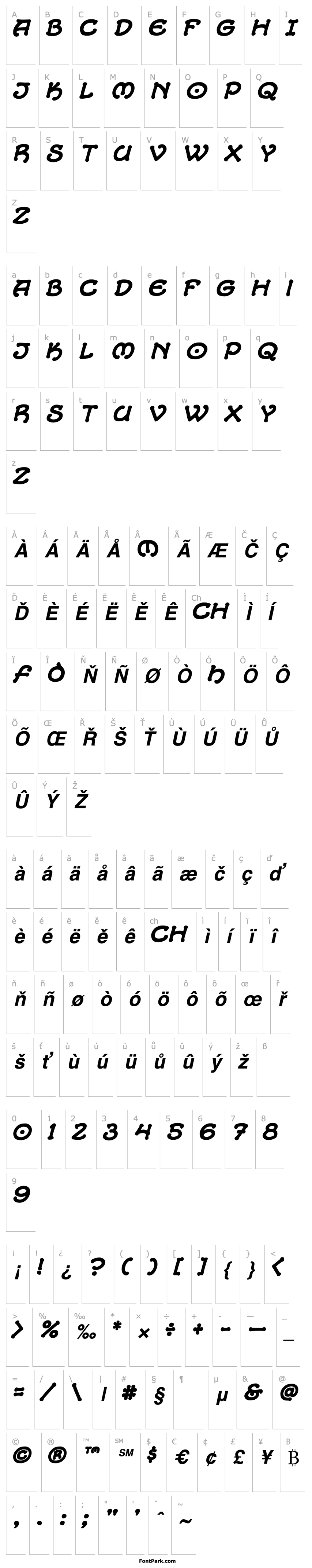 Přehled CC Alchemite Bold Italic