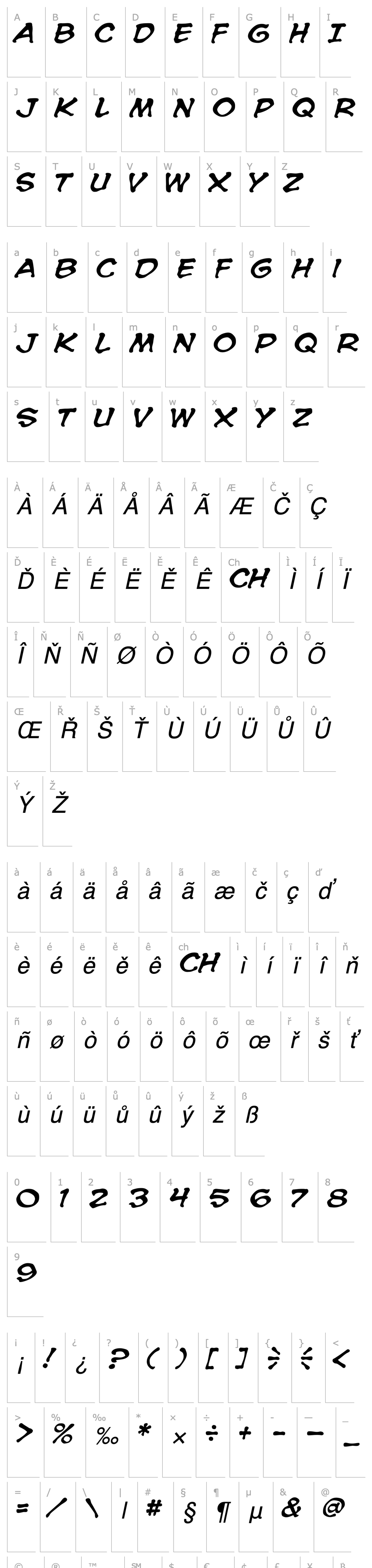 Overview CC Spookytooth Italic