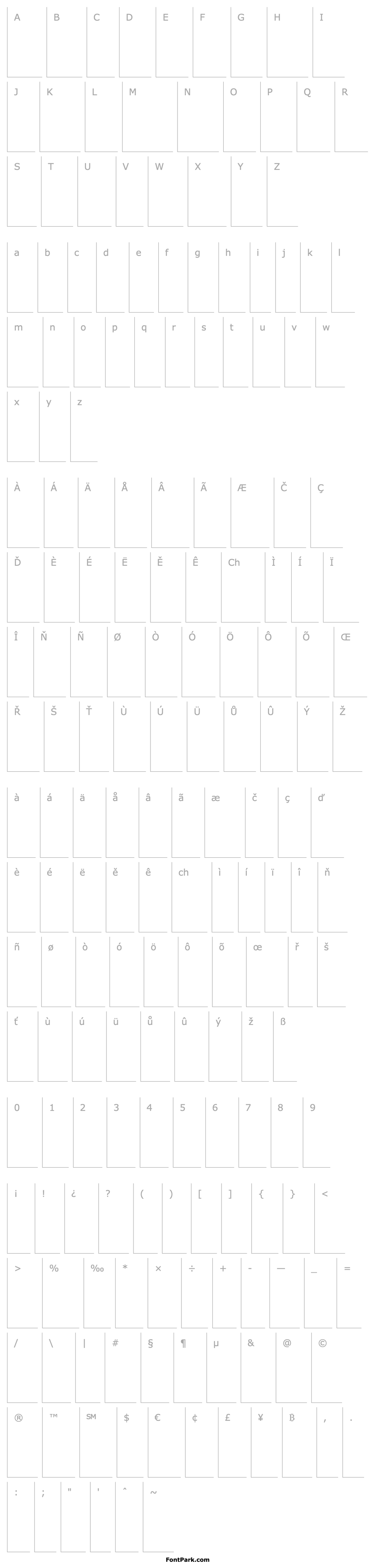 Overview CCMatineeIdol-Bold