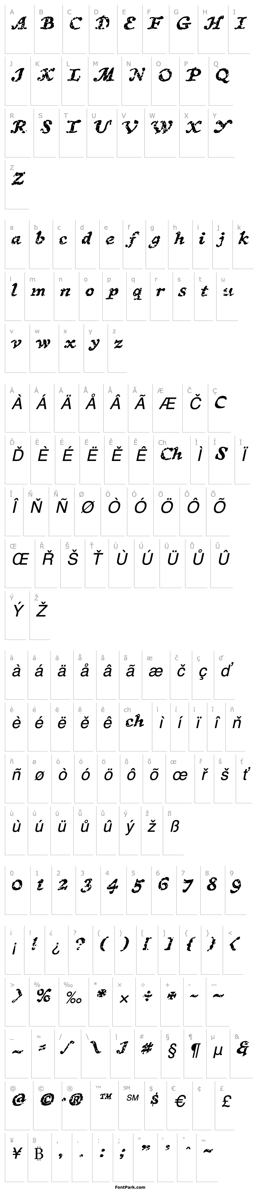 Overview CCTreasureTroveDecayed-Italic