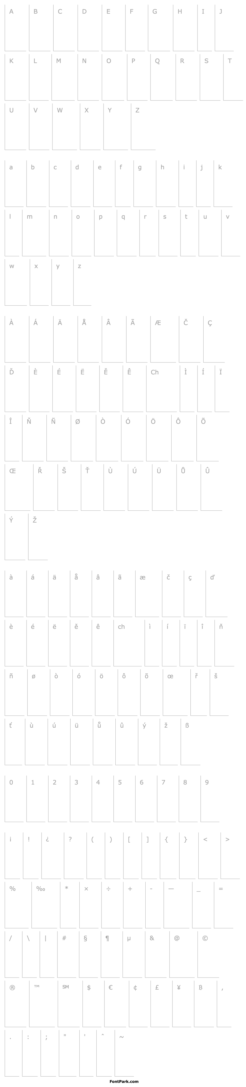 Overview Celestia Antiqua Semibold Ligatures