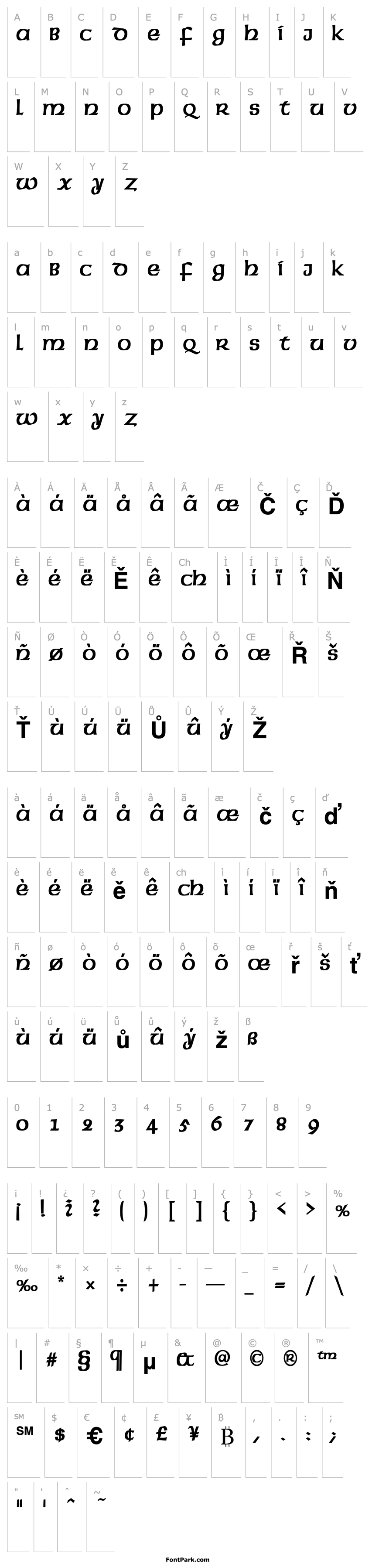 Přehled Celtic-Condensed Bold