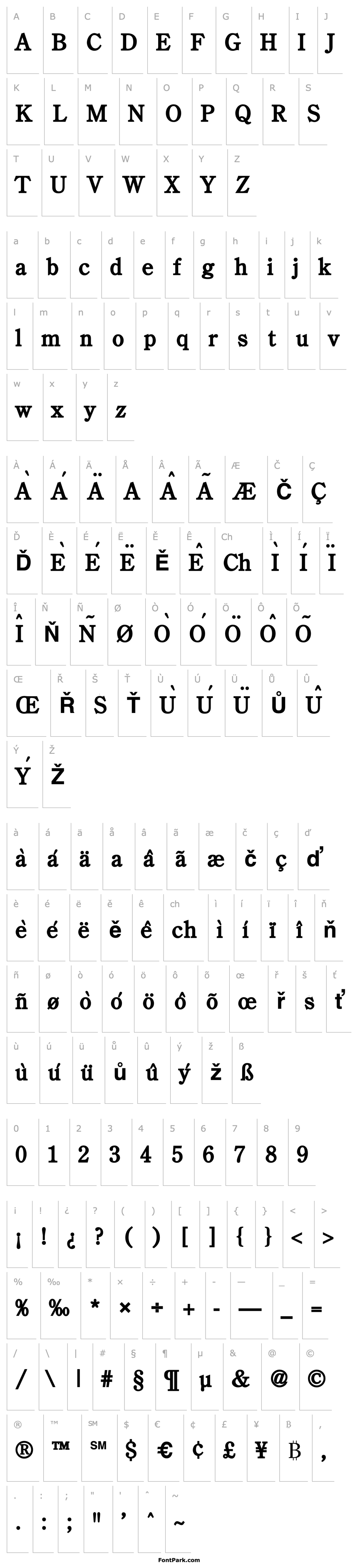 Overview Cento Bold