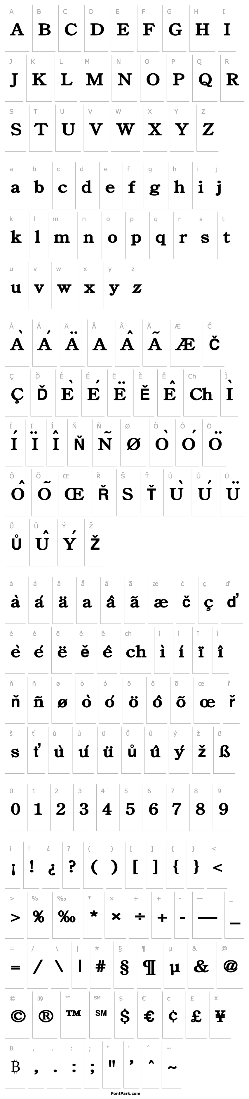 Overview Cento Wide Bold