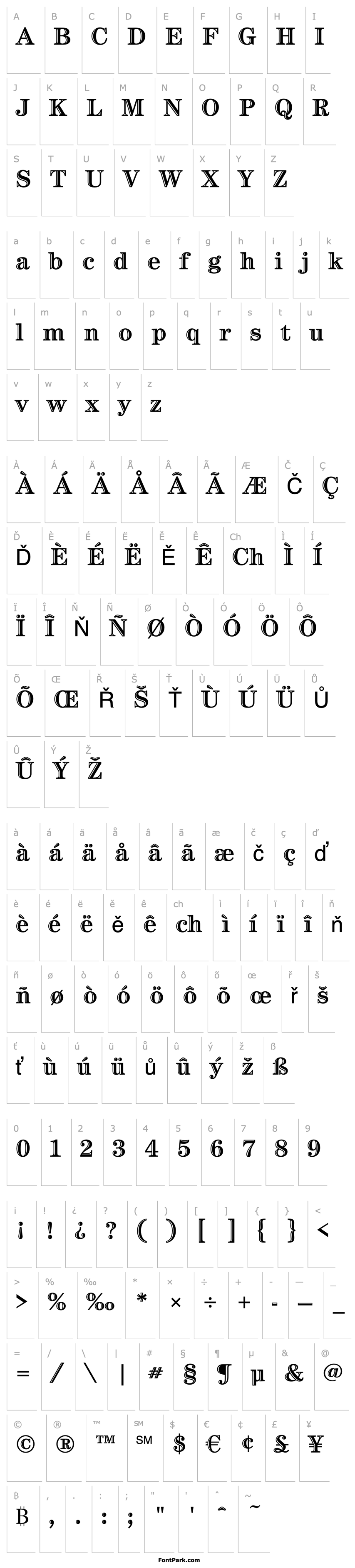 Overview Century Handtooled ITC