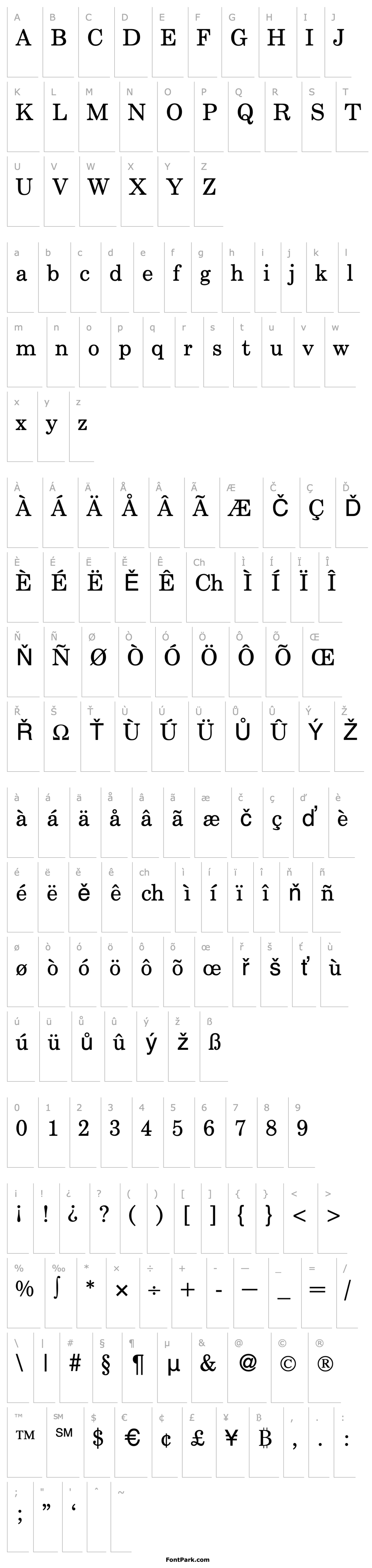 Overview CenturySchoolbook-Regular