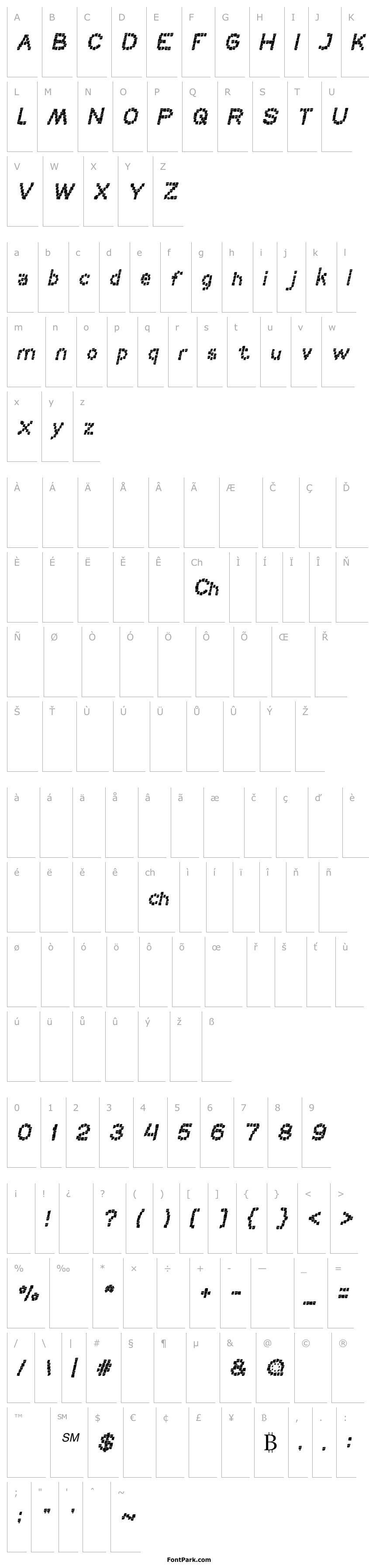 Overview CERAMIC Italic