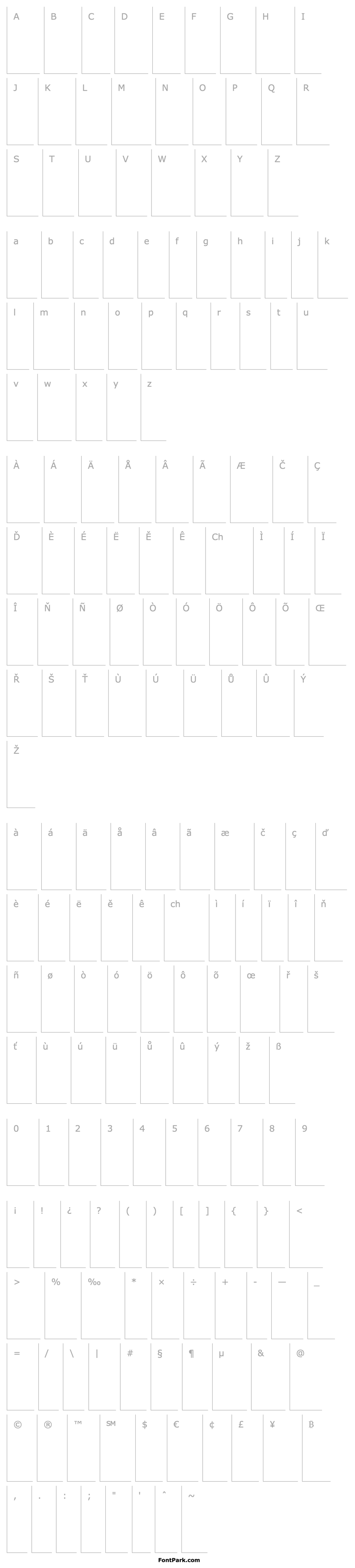 Overview CgFluidum-Bold