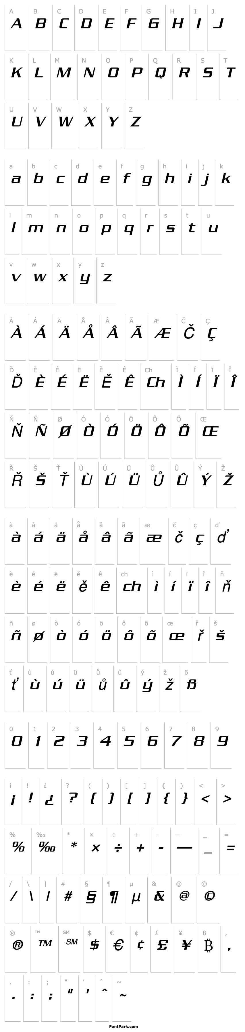 Overview Chainlink Semi-Bold Oblique