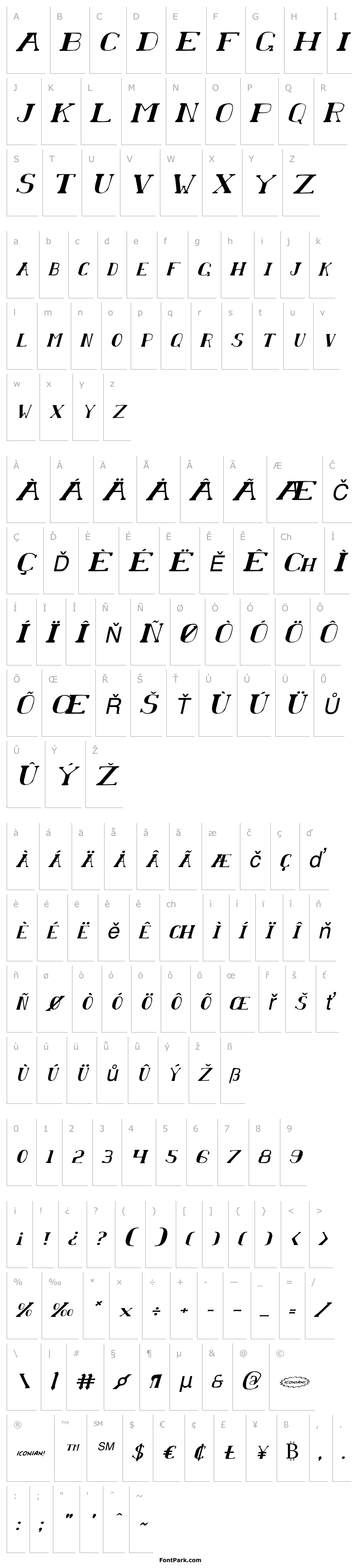 Overview Chardin Doihle Italic