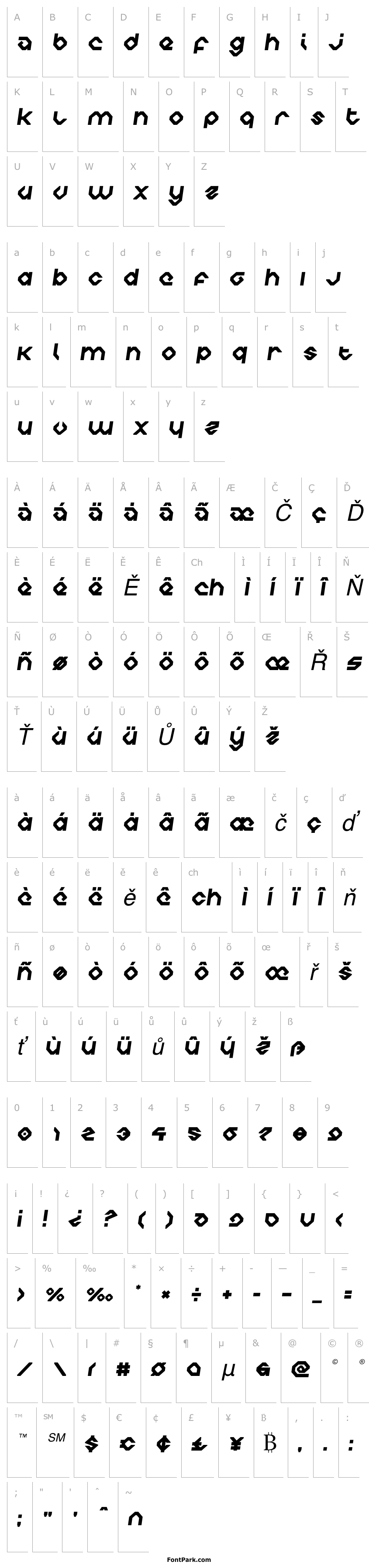 Overview Charlie's Angles Semi-Italic