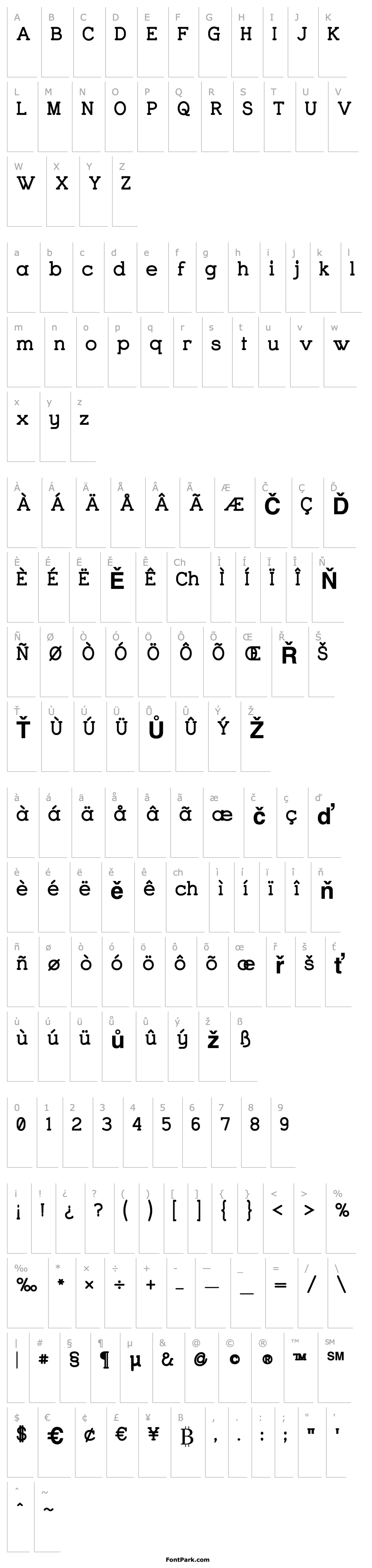 Overview Charrington Bold