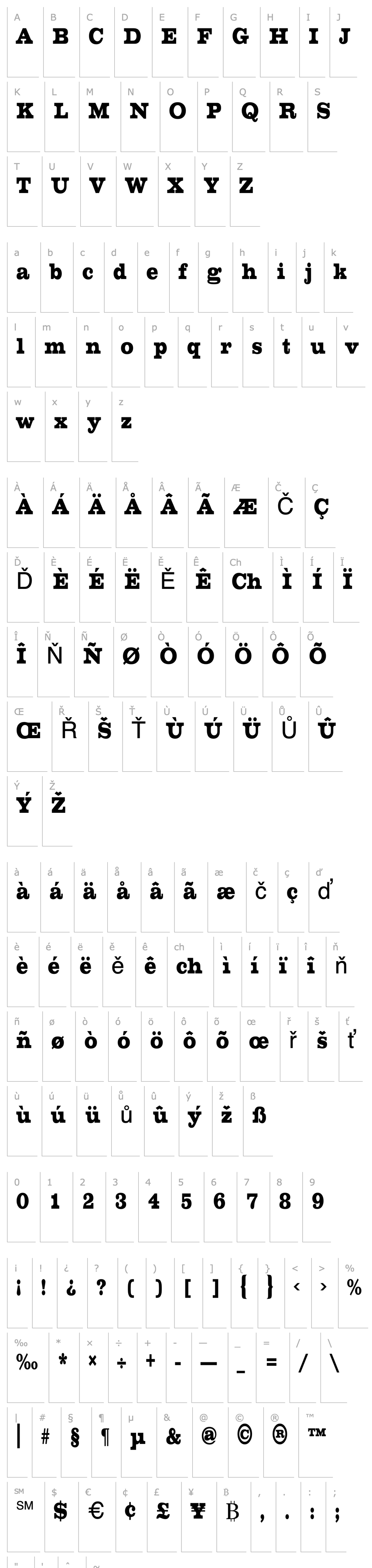 Overview ChestnutCondensed