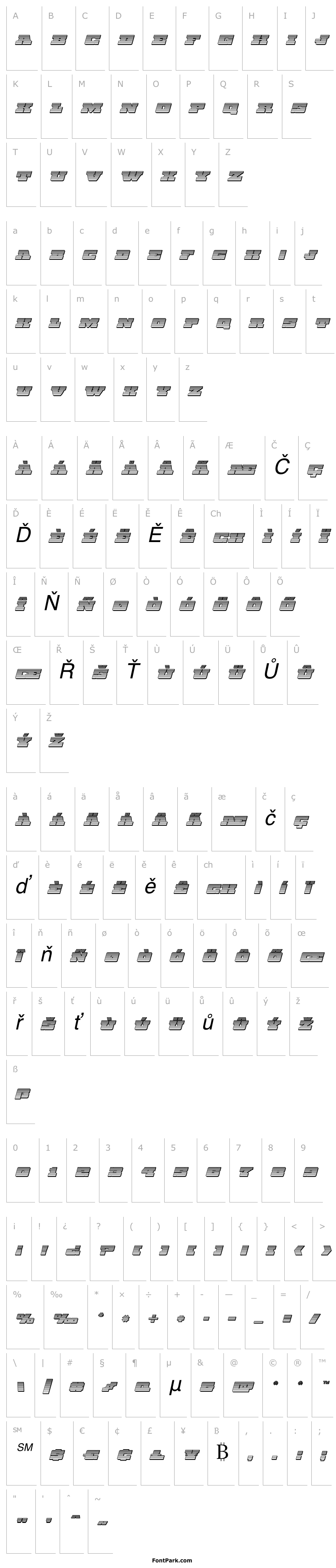 Overview Chicago Express Chrome Italic