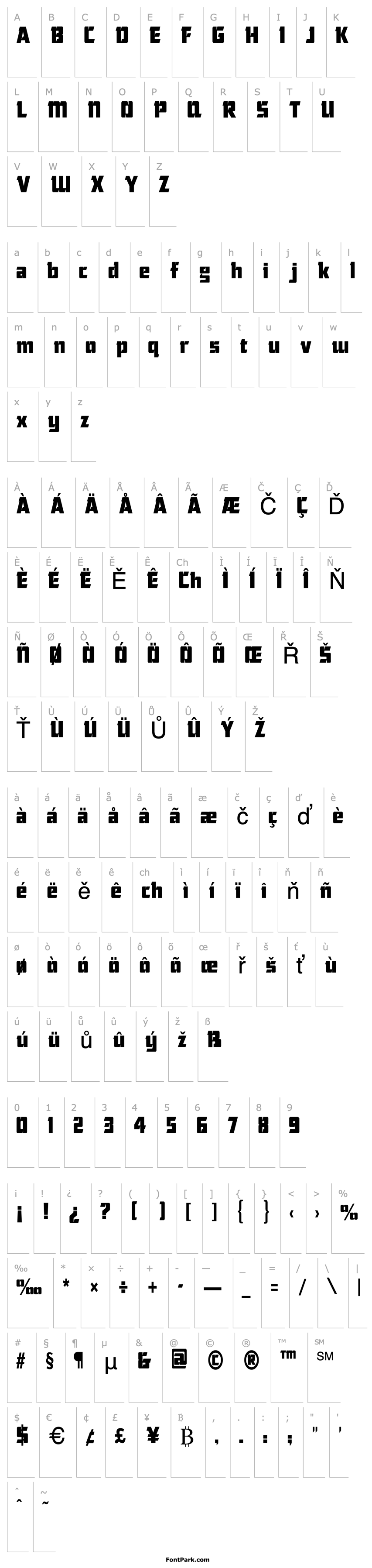 Overview ChiselCondensed Regular