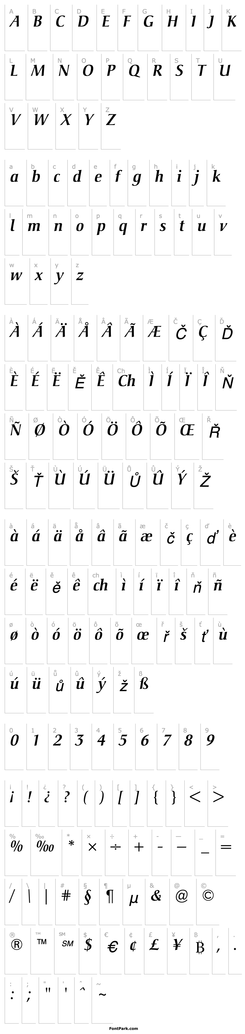 Overview Christiana-Medium Italic