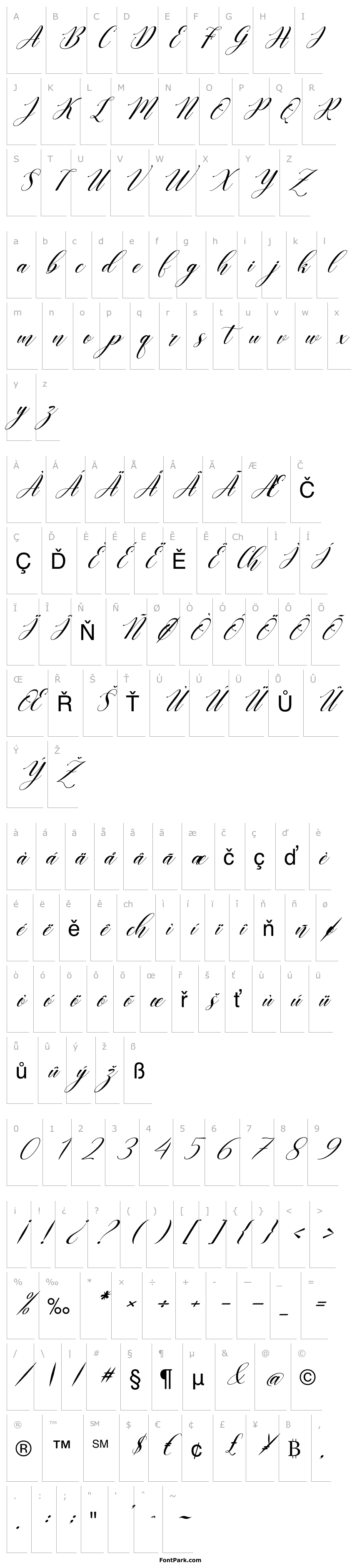 Přehled Christmas Bells Italic