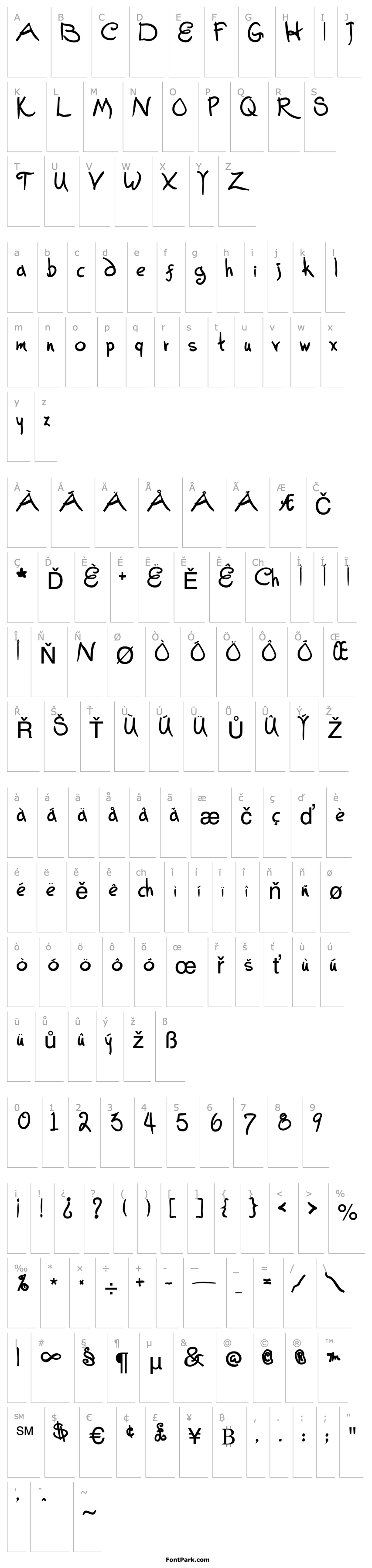 Overview ChristmasGiftScript BoldA