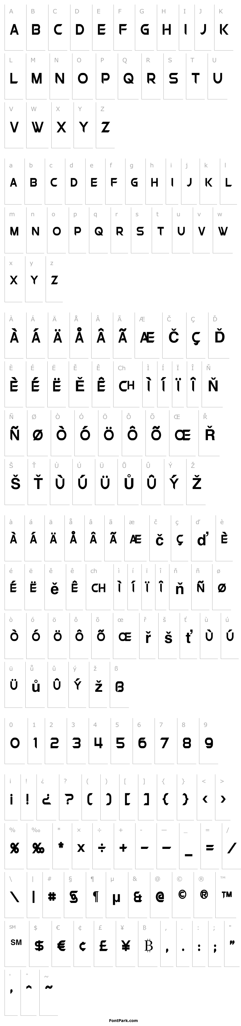 Overview Chromia Supercap Condensed Bold