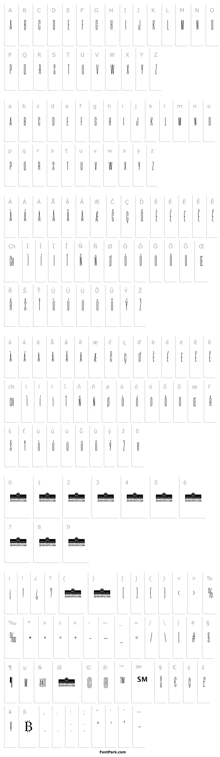 Přehled Cinematografica Thin