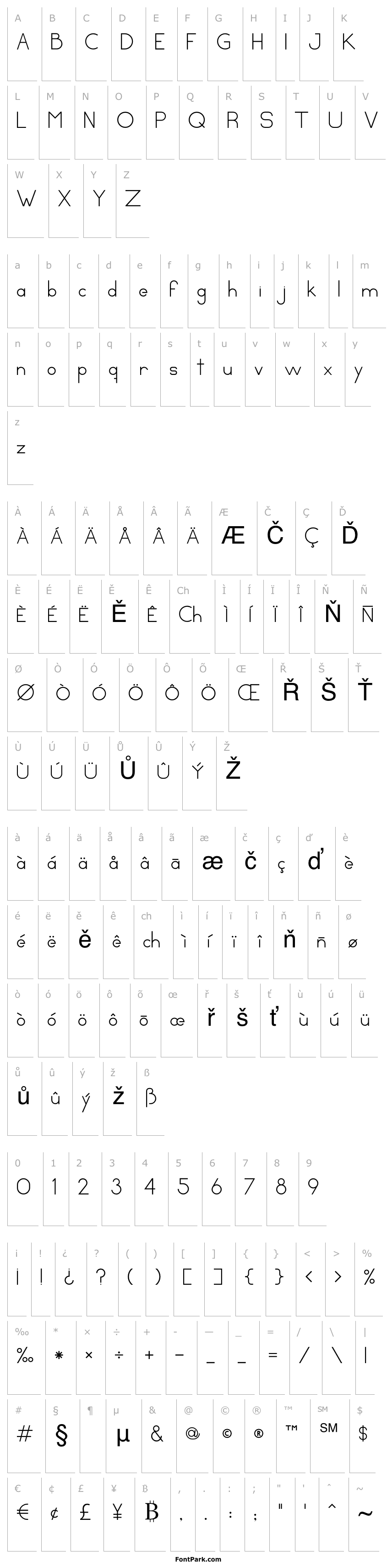 Přehled circles and sticks Regular