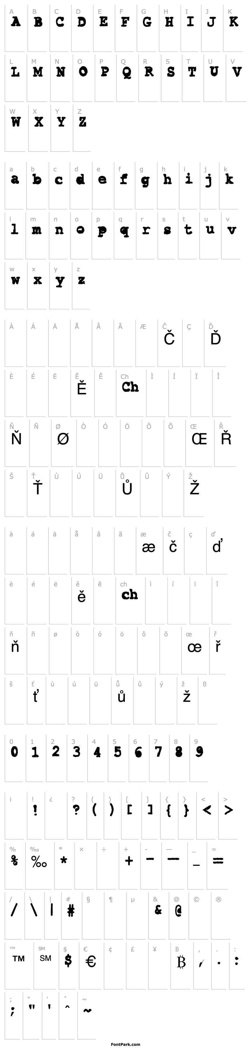 Overview CK Typewriter