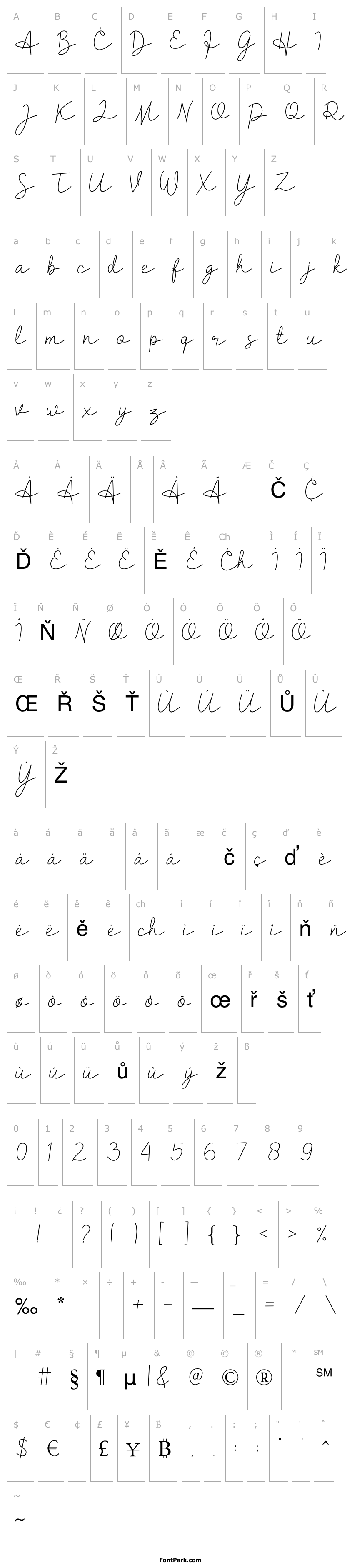 Overview Clarisa Script