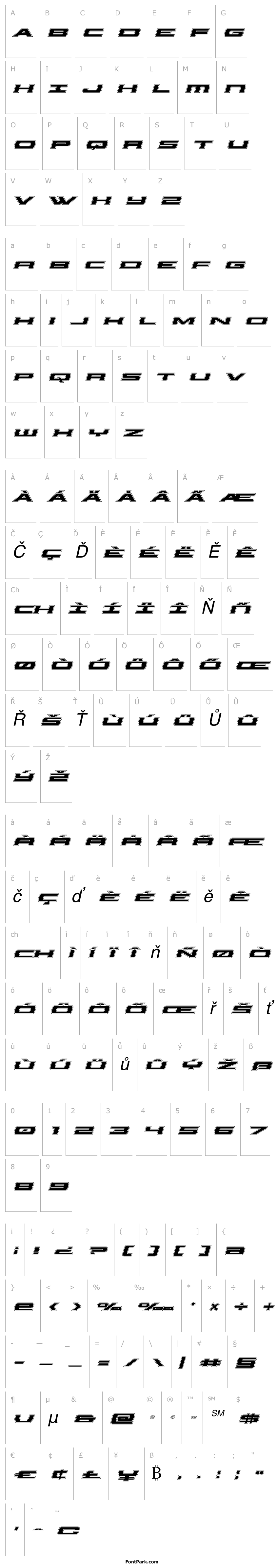 Overview Classic Cobra Academy Italic