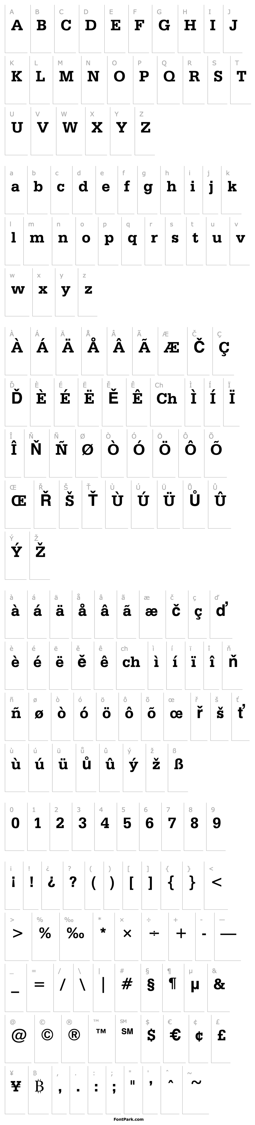 Overview Classic Typewriter Bold