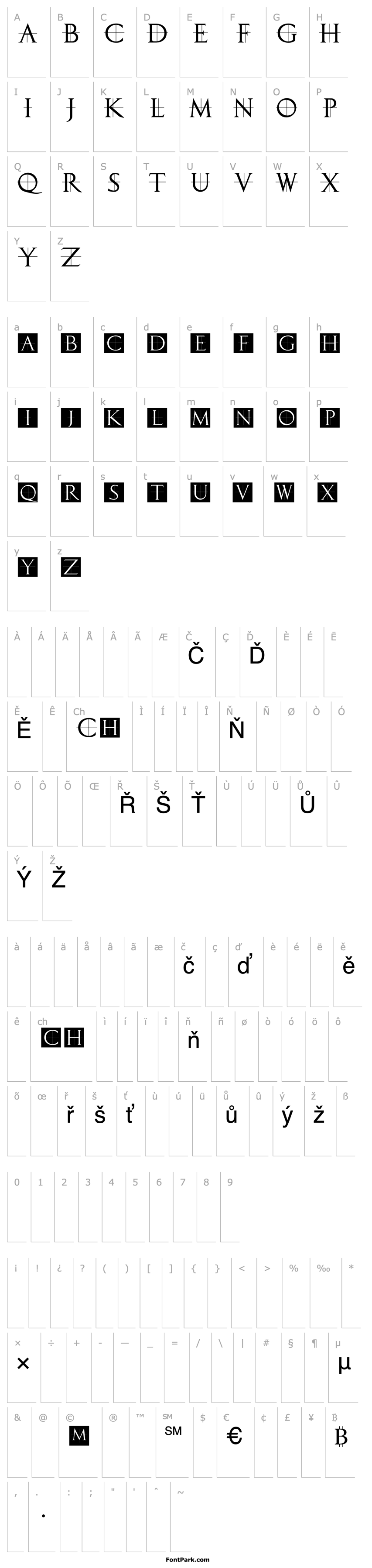 Přehled ClassicRomanCaps