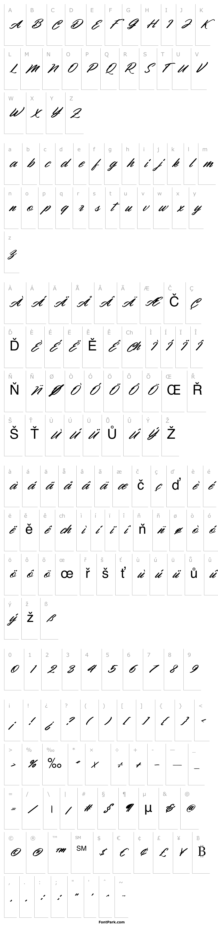 Overview Clauster Italic