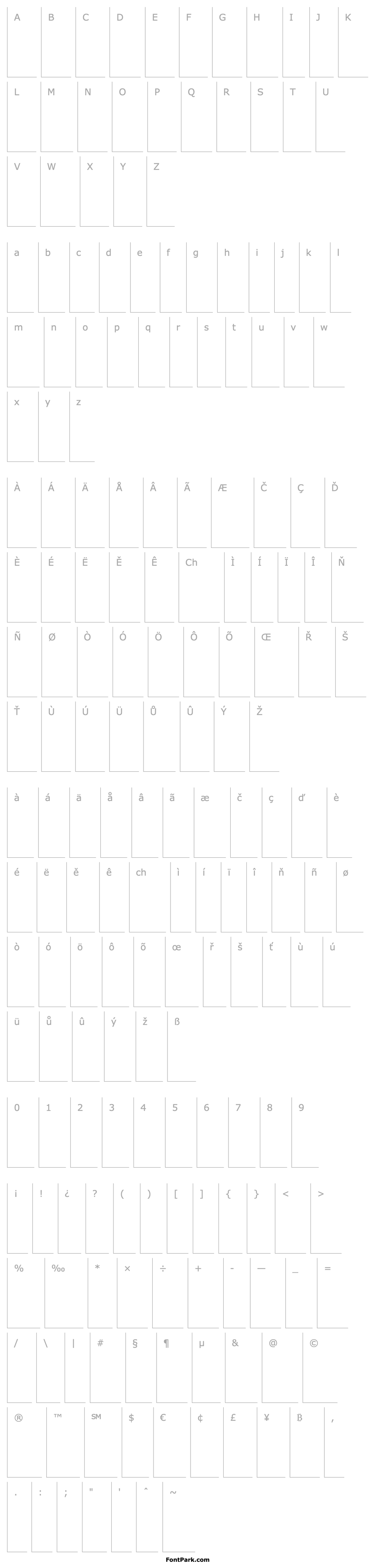 Overview Clearface* ITC Regular Italic