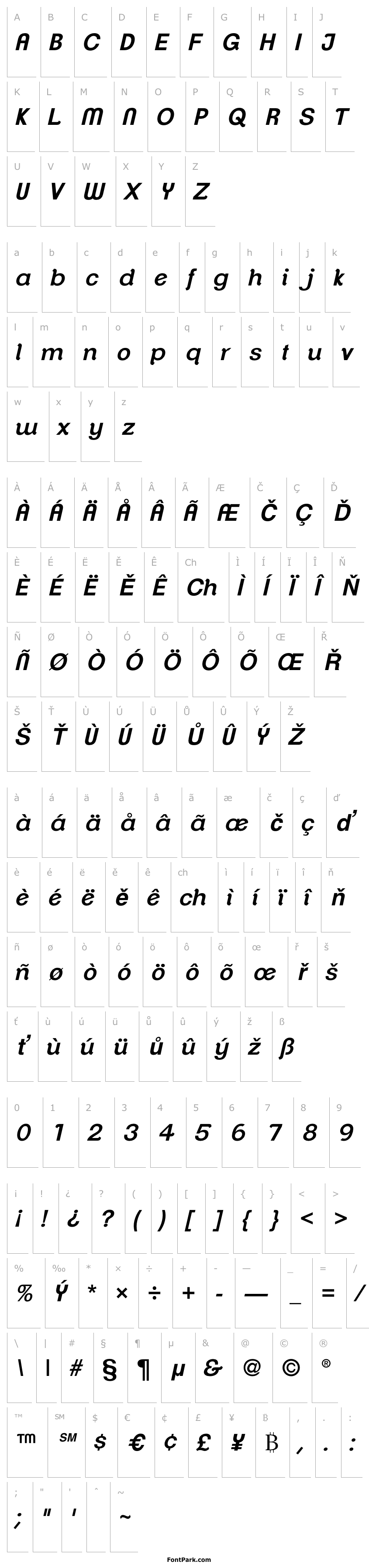 Přehled ClementePDal-SemiBoldItalic