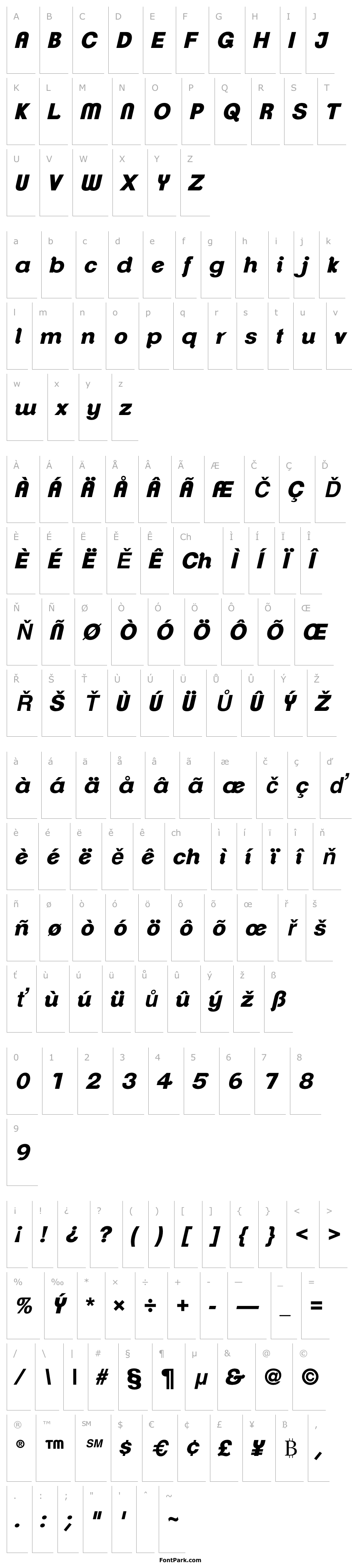 Overview ClementePDap-HeavyItalic