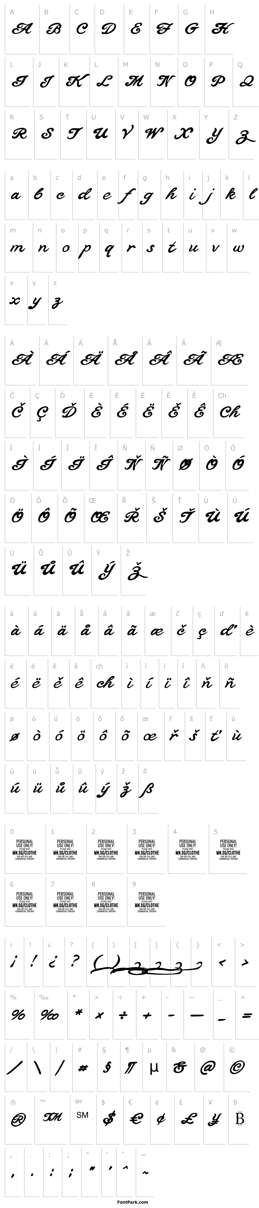 Overview Clothe PERSONAL USE ONLY