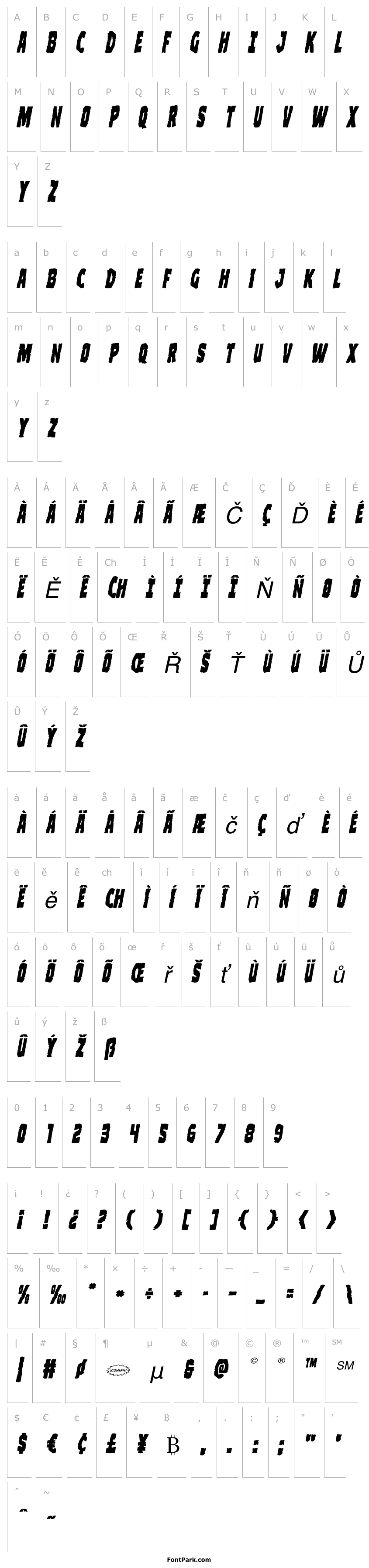 Overview Clubber Lang Italic