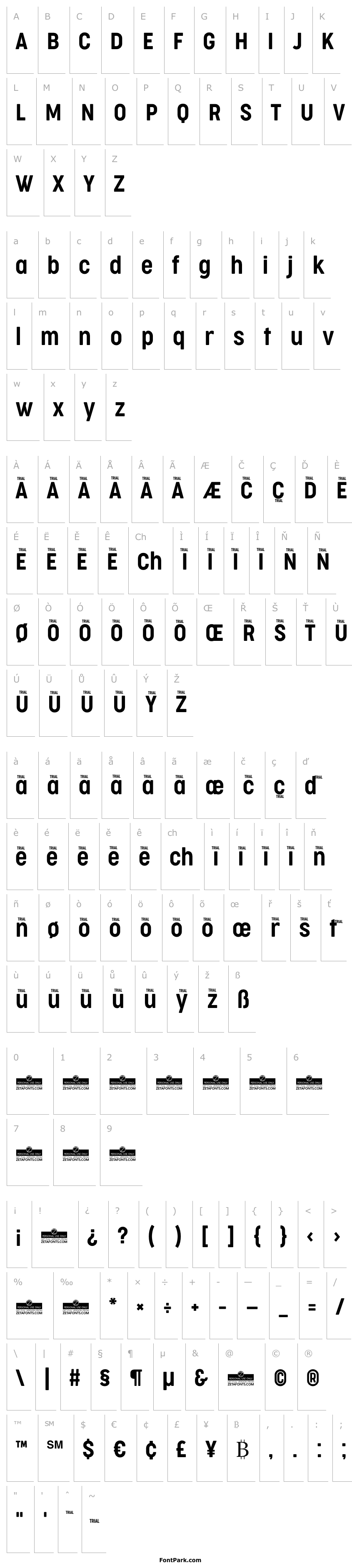 Overview Cocogoose Condensed Trial Semilight