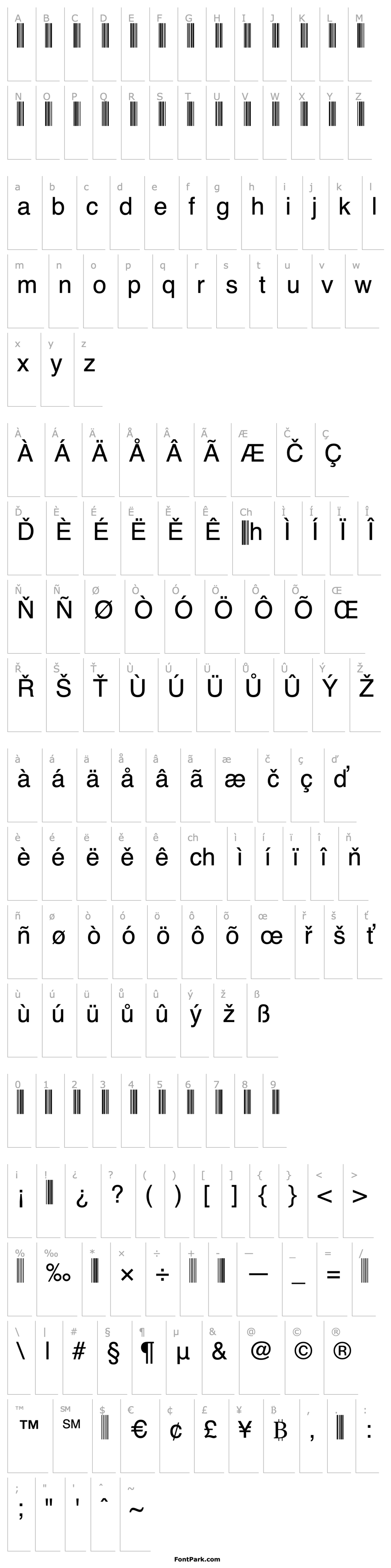 Overview CODE3OF9X1 Normal