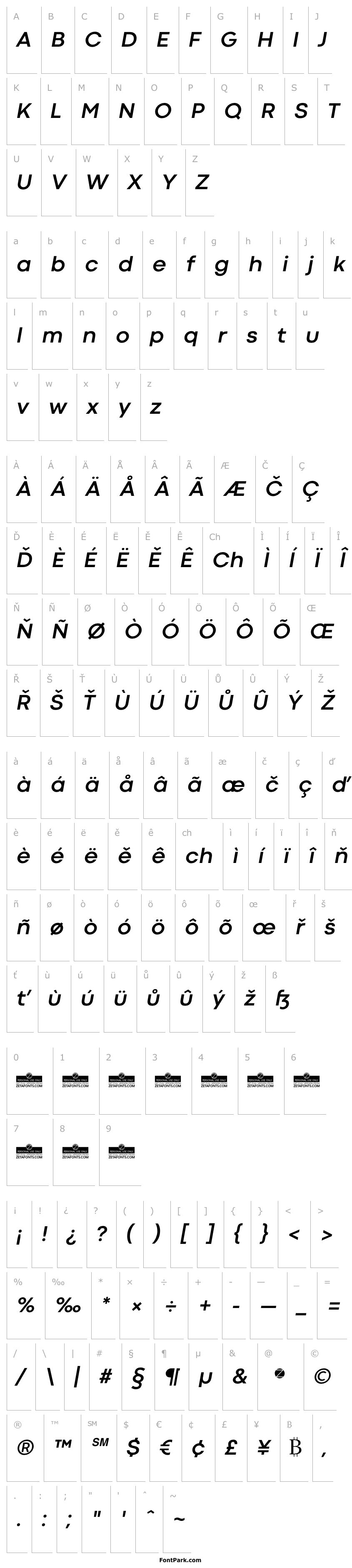 Přehled Codec Cold Bold Italic