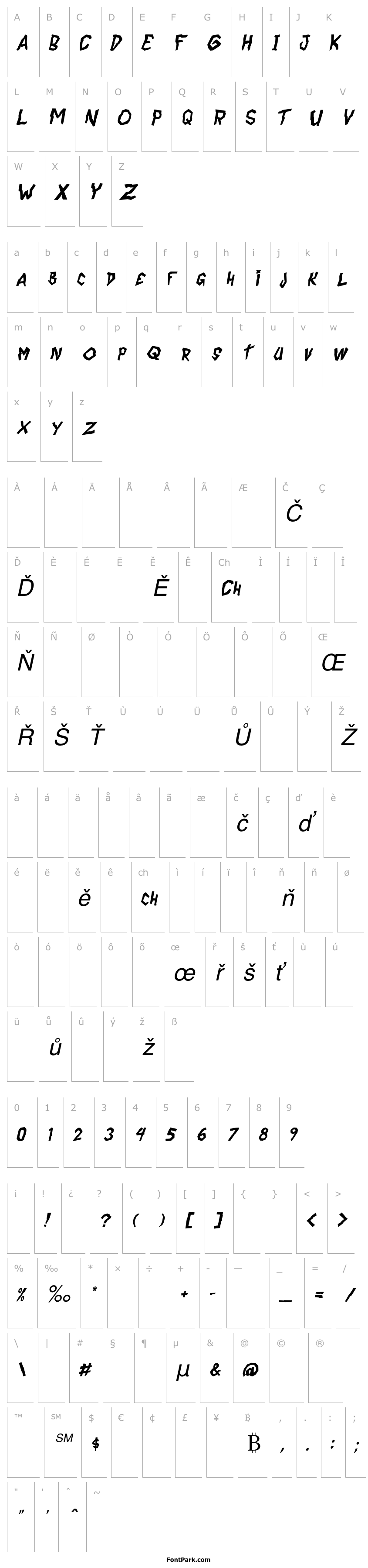 Přehled CoffeeEnema-Italic