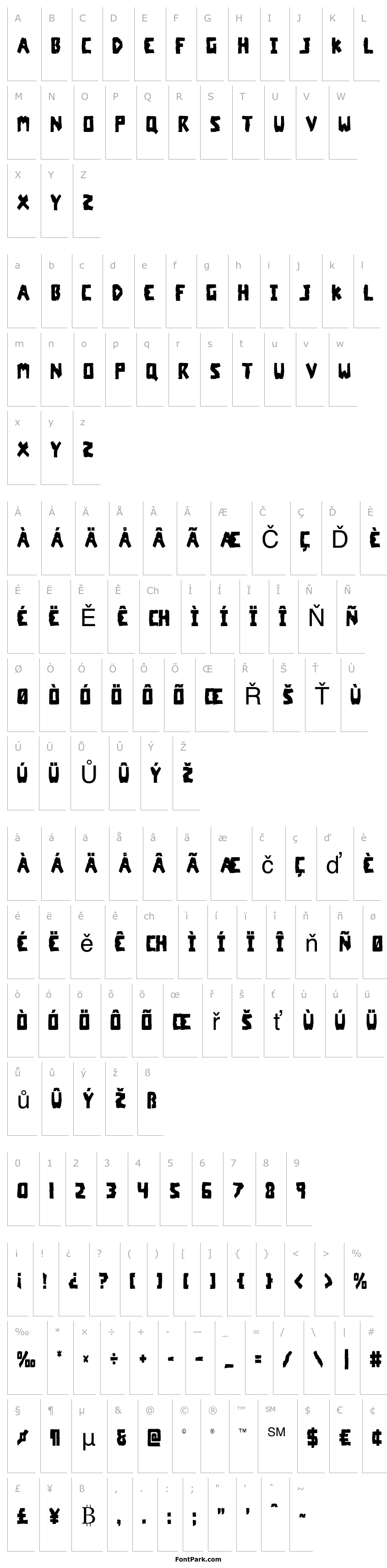 Přehled Coffin Stone Condensed